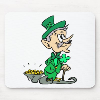 Catch A Leprechaun Mouse Mats by StPatricksDay_Gifts