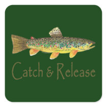 Catch and Release Fishing Stickers