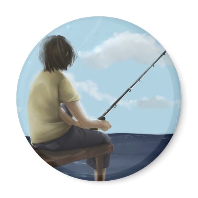 Catch and Release Refrigerator Magnets by LeaCross