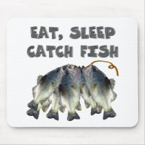 catch fish mouse mats
