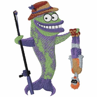 Catch of the Day - No Text by Embroidery4U
