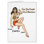 Catch One Bigger Babe by FishTs.com Card