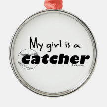 Catcher (Girl) Christmas Tree Ornament