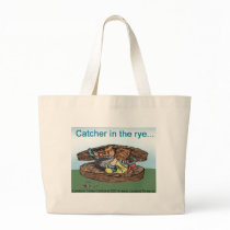 Catcher In Rye Bread Funny Tees Mugs Cards & Gifts Tote Bag