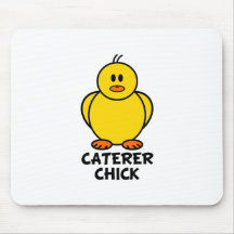 Caterer Chick Mouse Pad