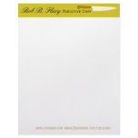 Catering Chef Restaurants letterhead