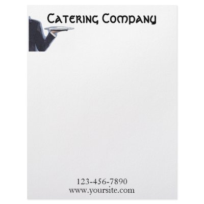 Catering Letterhead by clarkscreations