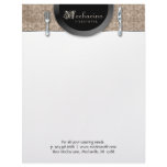 Catering Letterhead Stationery Cutlery Plate Beige