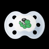 caterpillar Little Crawler pacifiers