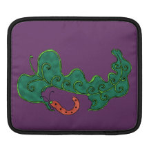 Caterpillar Prepares for a Journey MacBook Sleeve