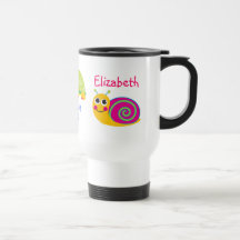 Caterpillar, Turtle, Snail Travel Mug