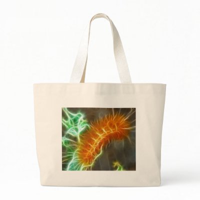 Caterpiller Fractal Bag by RedRyakPhotography