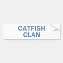 catfish Clan Autoaufkleber