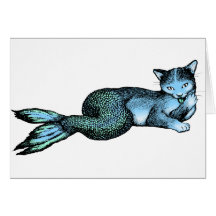 Catfish Greeting Card