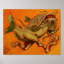 CatFish Run Print