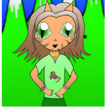 CatGirl Photo Cut Outs