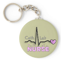 Cath Lab Nurse Gifts Key Chain