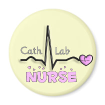 Cath Lab Nurse Gifts Magnets
