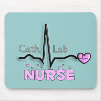 Cath Lab Nurse Gifts Mouse Pad