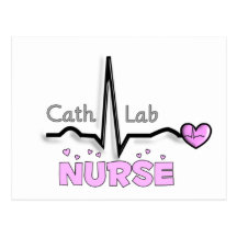Cath Lab Nurse Gifts Postcard