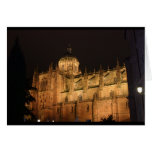 Cathedral at Salamanca Greeting Card