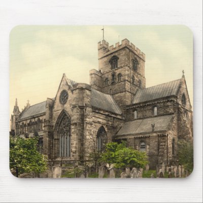 Cathedral, Carlisle, England Mouse Pad by tartanphoenix