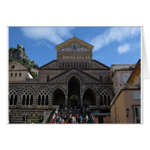 Cathedral in Amalfi Greeting Card