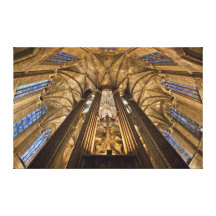 Cathedral of Barcelona Lona Estirada Galerías