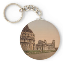 Cathedral Square, Pisa, Tuscany, Italy Key Chains