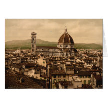 Cathédrale de Florence, Toscane, Italie Cartes De Vœux
