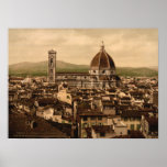 Cathédrale de Florence, Toscane, Italie Poster