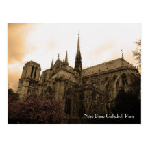 Cathédrale de Notre Dame Carte Postale