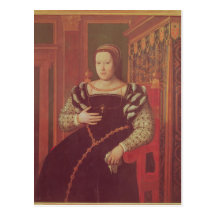 Catherine de Medici, 1585-86 Post Card