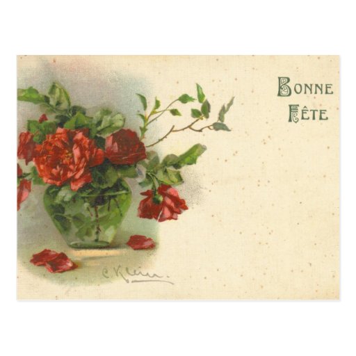 Catherine Klein Vintage Postcard Reproduction
