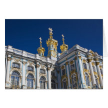Catherine Palace Chapel detail Card