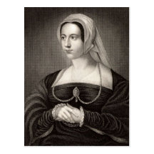 Catherine Parr Portrait Post Card