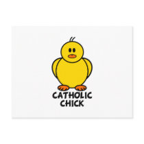Catholic Chick Postcards
