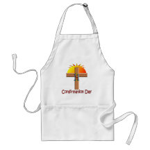 Catholic Confirmation Day for Kids Aprons