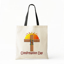 Catholic Confirmation Day for Kids Canvas Bag