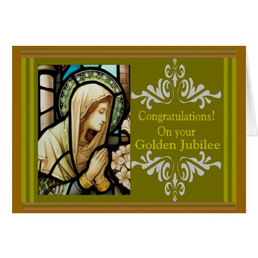 Catholic Nun Golden Jubilee Cards And Ts Zazzle