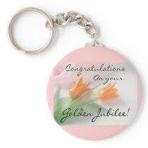 Catholic Nun "Golden Jubilee" Cards & Gifts Key Chain