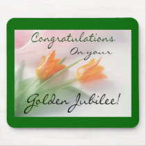Catholic Nun "Golden Jubilee" Cards & Gifts Mousepads