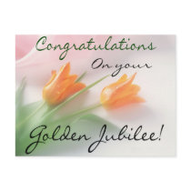 Catholic Nun "Golden Jubilee" Cards & Gifts Postcard