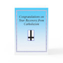 Catholic Recovery Congrats cards