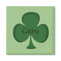 Cathy Shamrock Magnet