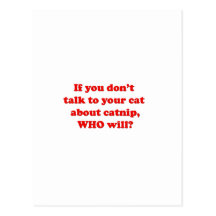 catnip postcard