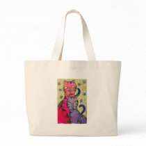 CatNStars Canvas Bag