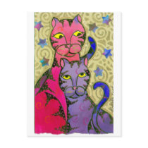 CatNStars Postcard