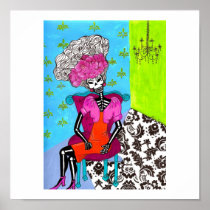 Catrina Pretty in Pink Posters