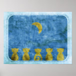 Cats and Moon print - TBA
